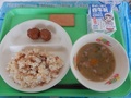 9月1日防災給食